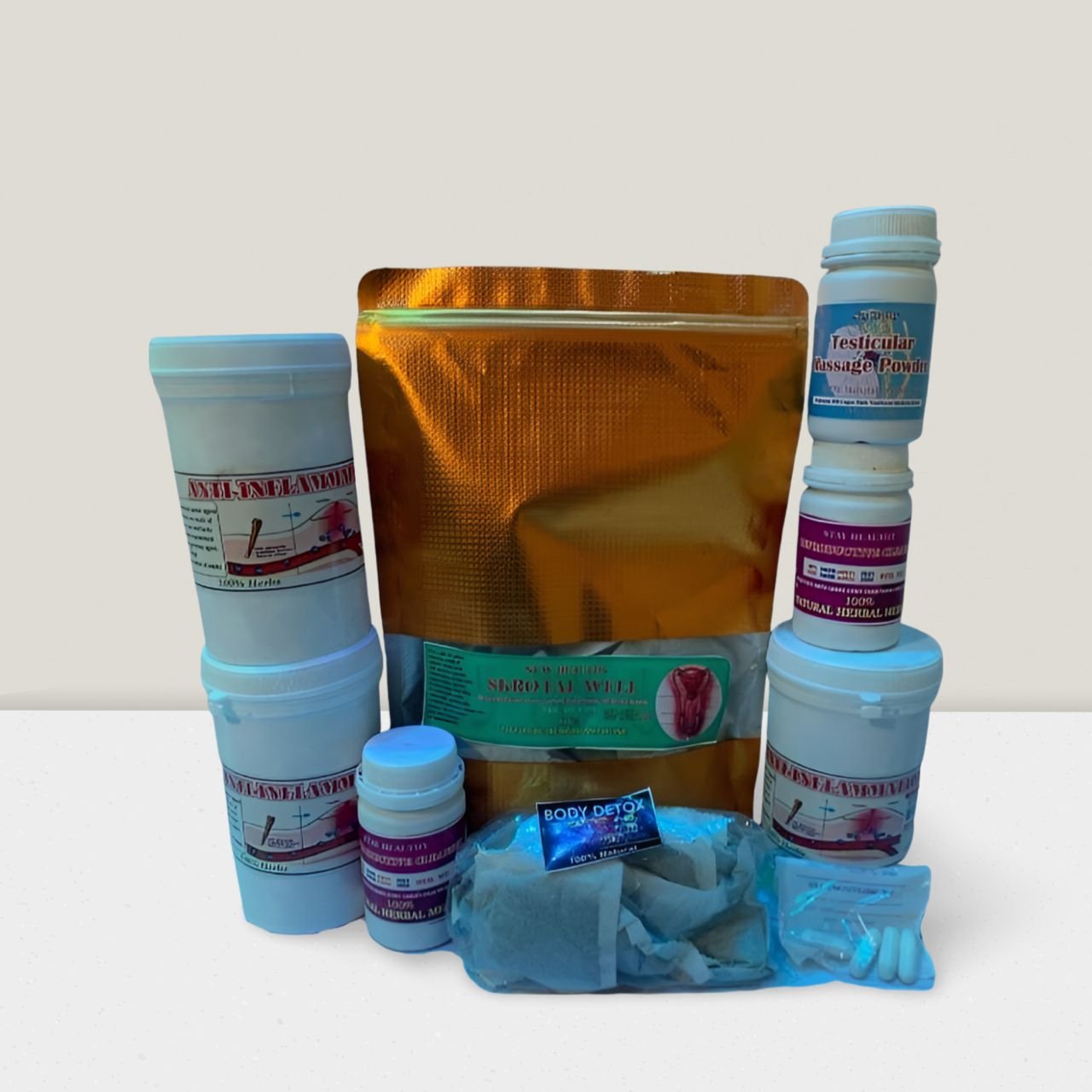Spermatocele Treatment + Detox Kit