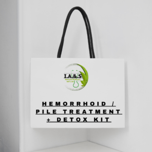 Hemorrhoid / Pile Treatment + Detox Kit