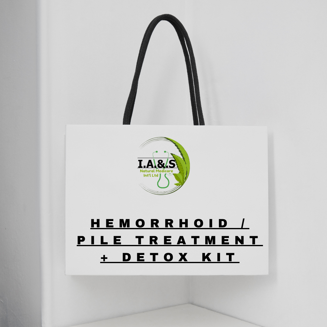 Hemorrhoid / Pile Treatment + Detox Kit